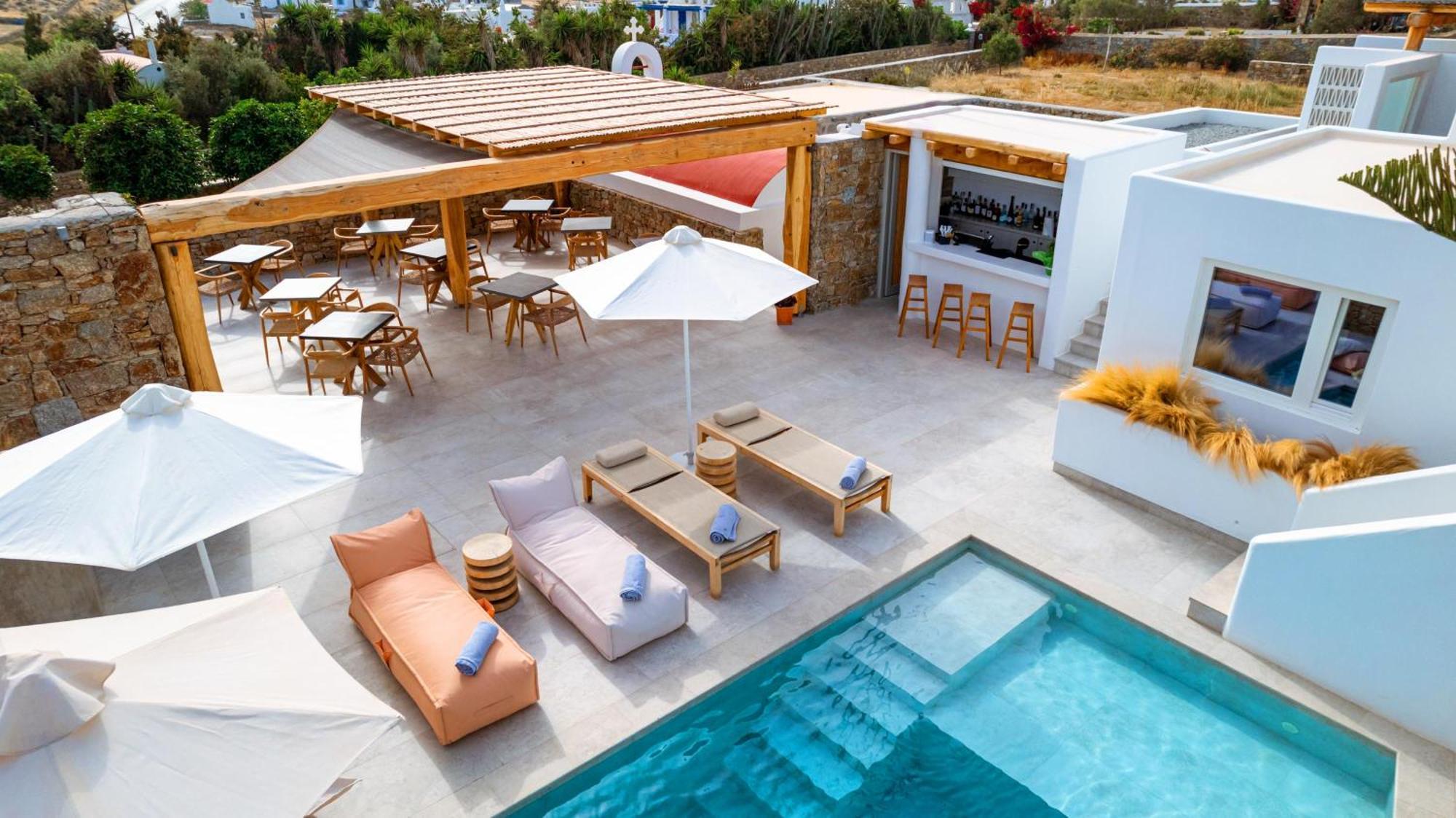 Oliving Mykonos Luxury Suites Klouvas Esterno foto